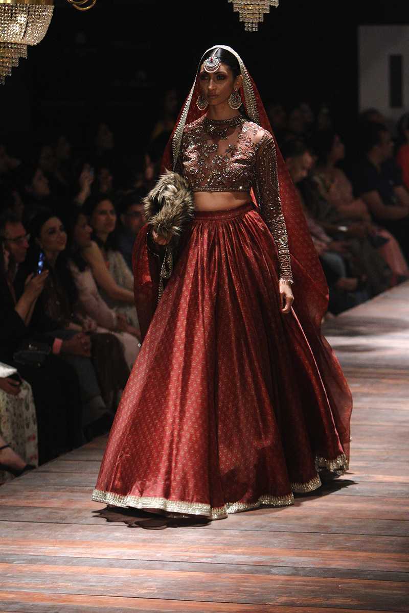 Sabyasachi Winter 2016 bridal outfit for an Indian bride