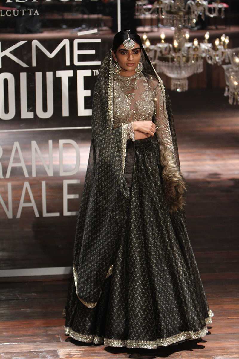 Sabyasachi Winter 2016 bridal outfit for an Indian bride