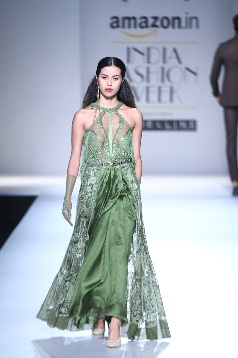 Contemporary Indian gowns for a desi bride