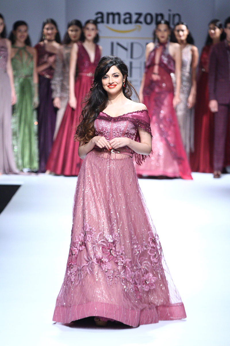 Contemporary Indian gowns for a desi bride
