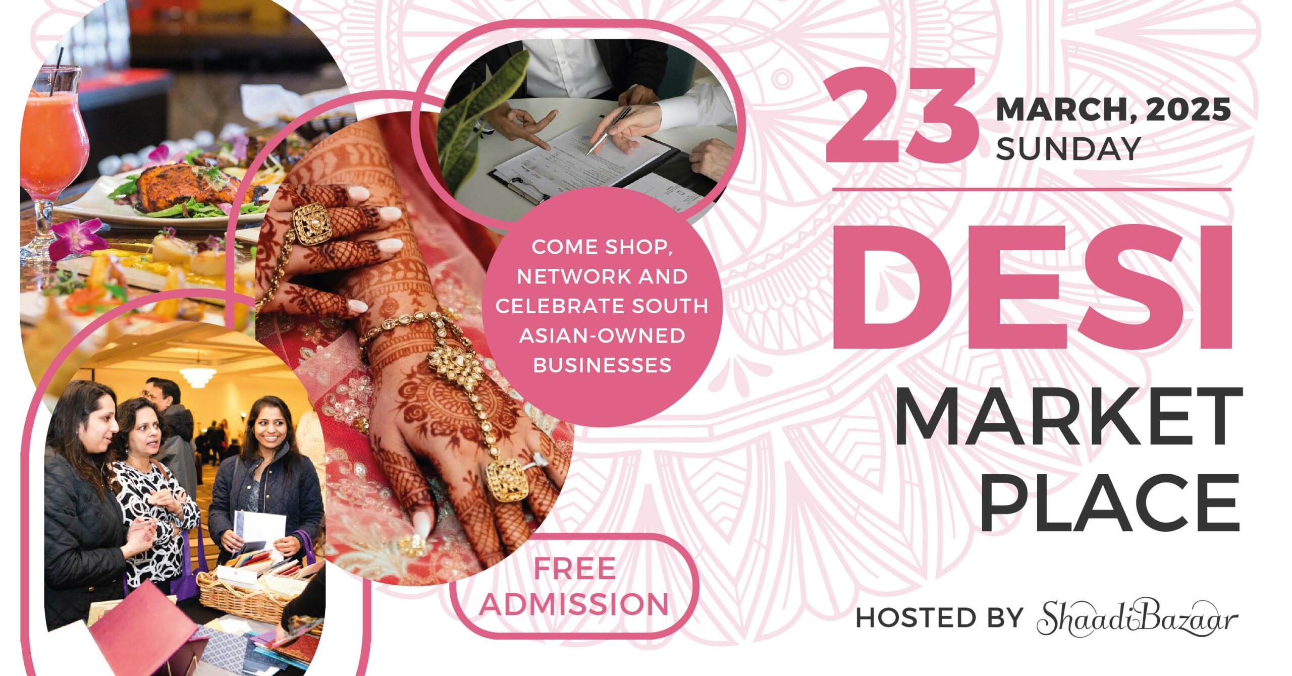Indian Wedding & Shopping Expo March 23, 2025 Burlington Marriott